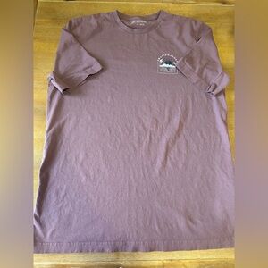 Travis Mathew Men’s Purple Short Sleeve Tee 10% Cotton XL